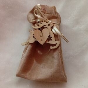 Chic Satin Tan Women's Bag